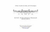 University of Tampa Articulation Manual - Distance Learning ...
