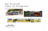 AC Transit Title VI Program