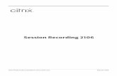 Session Recording 2106 - Citrix Product Documentation
