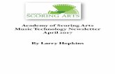 ASA Music Tech Newsletter March 2017 - Academy of Scoring Arts