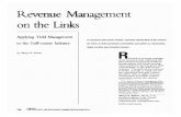 Applying Yield Management to the Golf-course Industry