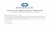 General Operations Manual - Town of Parker