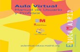 Aula Virtual - Manual de Usuario y Profesor - Comunidad de ...