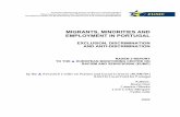 MIGRANTS, MINORITIES AND EMPLOYMENT IN PORTUGAL EXCLUSION, DISCRIMINATION AND ANTI-DISCRIMINATION