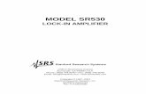 MODEL SR530 - Physics 122