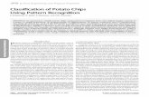 Classification of Potato Chips Using Pattern Recognition