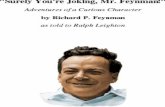 Surely You're Joking Mr. Feynman - aspireandlead.com