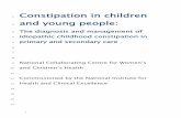 Constipation in children - NICE