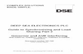 DEEP SEA ELECTRONICS PLC Guide to Synchronising and ...