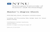 Master's degree thesis - NTNU Open