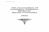 The Association of Paediatric Palliative Medicine
