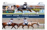 63rd AGM & CONFERENCE - Equestrian Sports New Zealand