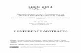 CONFERENCE ABSTRACTS - ELRA