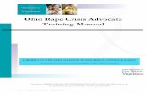 Ohio Rape Crisis Advocate Training Manual