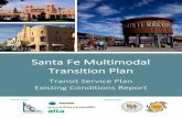 Transit Service Plan Existing Conditions Report - Santa Fe MPO