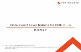Cisco Expert-Level Training for CCIE コース 利用ガイド