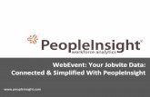 Your Jobvite Data: Connected & Simplified With PeopleInsight
