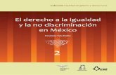 El derecho a la igualdad y a la no discriminación