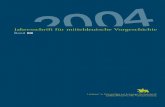 Das Landesamt für Archäologie Sachsen-Anhalt - Landesmuseum für Vorgeschichte - in den Jahren 2001 bis 2004. Tätigkeitsbericht des Landesarchäologen