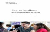 Course handbook - Student Zone - London Metropolitan ...