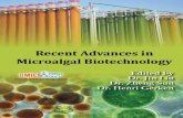 Recent Advances in Microalgal Biotechnology - UILIS:Unsyiah