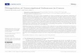 Deregulation of Transcriptional Enhancers in Cancer - MDPI