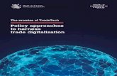 Policy approaches to harness trade digitalization