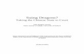 Suing Dragons? - Oxford University Research Archive