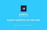 JEFFREY AI A guide to qualifying more sales leads