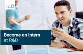 Become an intern - R&D Test Systems
