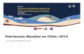 Patrimonio Mundial en Chile: 2014