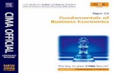 CIMA Learning System Fundamentals of Business Economics