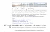 Usage-Based Billing (SAMIS) - Cisco