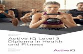 Active IQ Level 3 Diploma in Health and Fitness