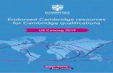 Endorsed Cambridge resources for Cambridge qualifications