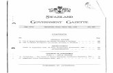 PDF - Swaziland Government Gazette