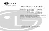 Televisor a color - LG