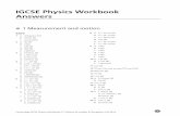 IGCSE Physics Workbook Answers - Hodder Education