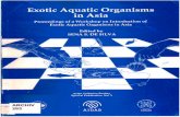 Exotic Aquatic Organisms