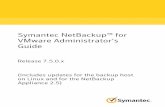 Symantec NetBackup™ for VMware Administrator's Guide