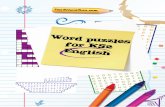 Word puzzles for KS2 English
