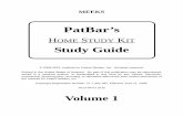 Study Guide - PatBar
