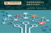RESEARCH REPORT - Nirma University