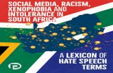 PeaceTech Lab South Africa Lexicon