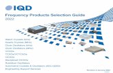 Frequency Products Selection Guide - IQD Frequency Products