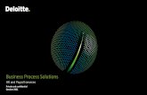 Business Process Solutions - Deloitte