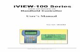 iVIEW-100 Series user's Manual, 2014, v3.0 - ICP DAS