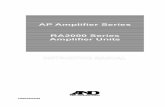 AP Amplifier Series RA2000 Series Amplifier Units