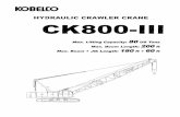 Kobelco CK800-III Crawler Crane
