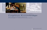 Fugitive Knowledge - Waxmann Verlag